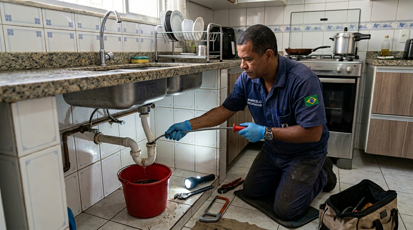 Desentupimento de canos com jato de alta pressão em Salvador-BA