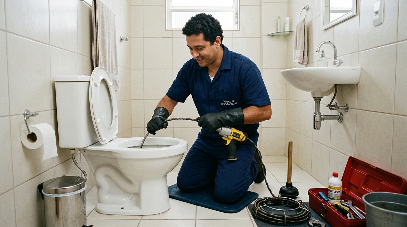 Desentupimento de vaso sanitário perto de mim em Salvador-BA